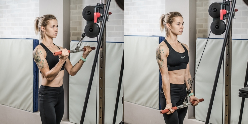 14 лучших упражнений на трицепс для зала и дома