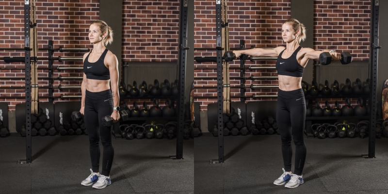 35 упражнений с гантелями для тех, кто хочет прокачать всё тело